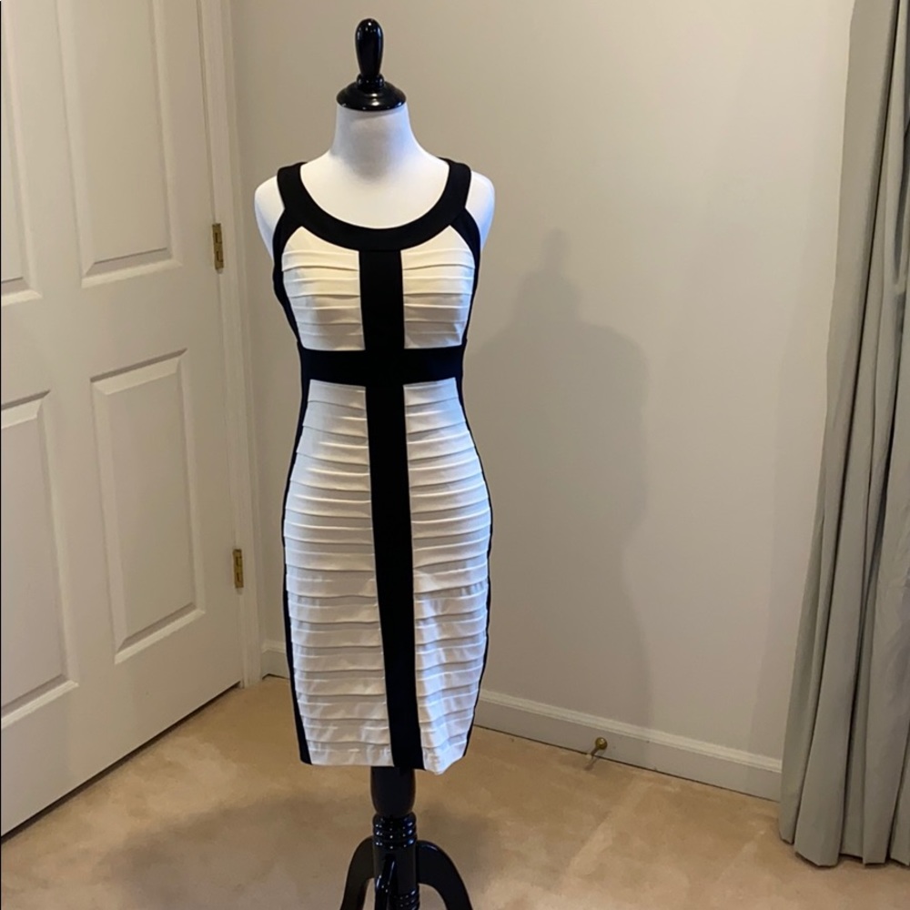 Cache Ruched dress